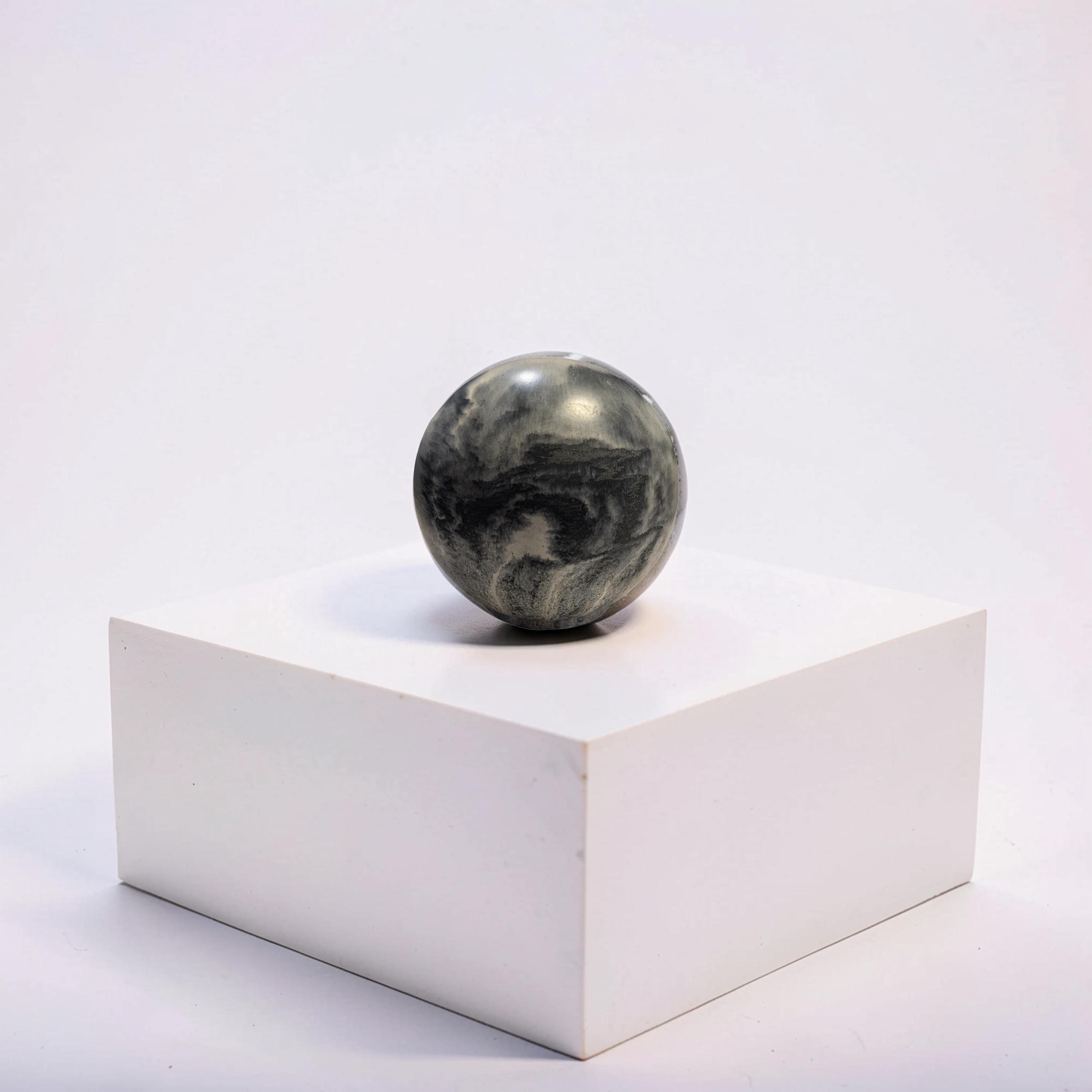 Black Marble Decorative Balls - Etsy