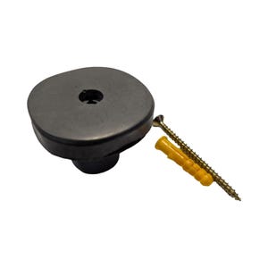 Concrete Wall Hook Minimalist Door Knob - Modern Industrial Coat Rack - Gray & Natural Concrete Wall Decor - Small Round Cement Pegs