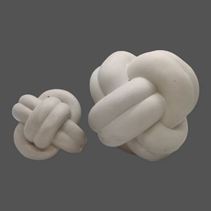 Nudos decorativos minimalistas de hormigón