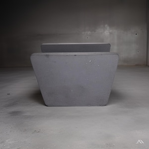 Beton Serviettenhalter (Moderne minimalistische Tischdekoration)