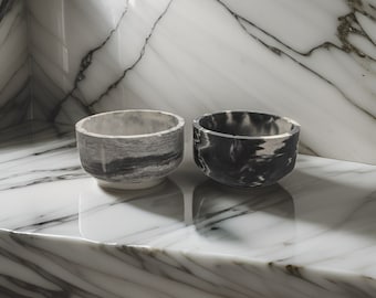 Kleine Marmor Beton Schüssel