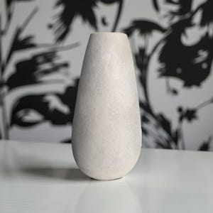 Minimalist Tapered Concrete Vase