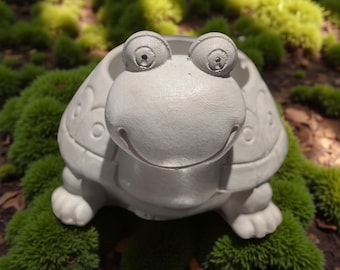 Lachende betonnen schildpaddenbak (gebruik binnen en buiten)