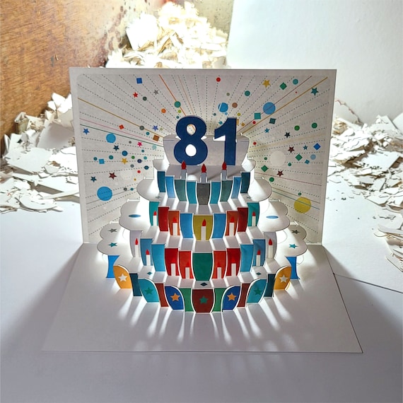 Biglietto Auguri 30 Anni, 30 Anni Biglietto Copleanno, D'Auguri 3D con