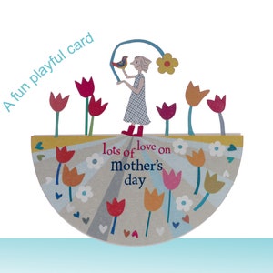 Rockige Muttertagskarte - Muttertag, Mothering-Sonntag, Mama-Tag, Mama-Tag, Karte für Mama, hergestellt in Großbritannien (Moon02)