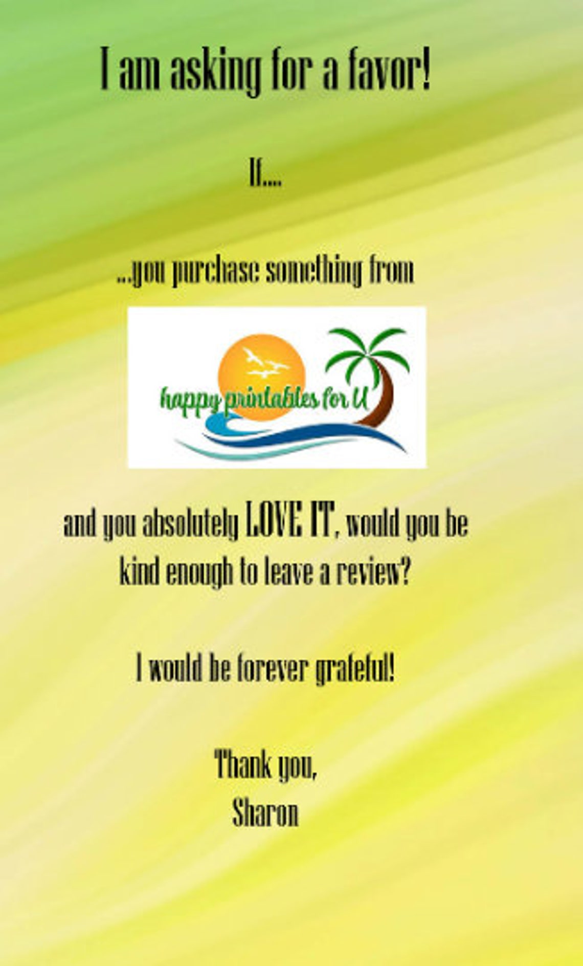 Most Respectful Award - Etsy
