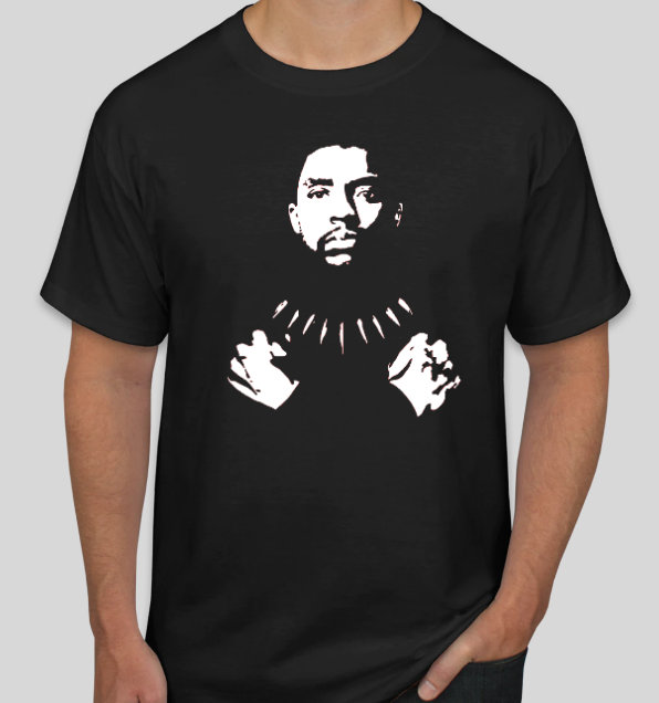 Black Panther Wakanda Forever  T-Shirt