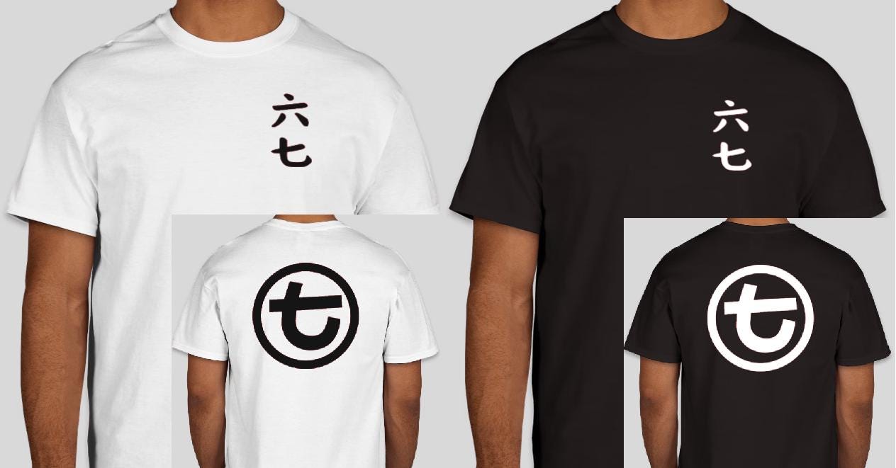 Anime Scissor Seven Shirt Custom Vinyl T-shirt Front and Back - S