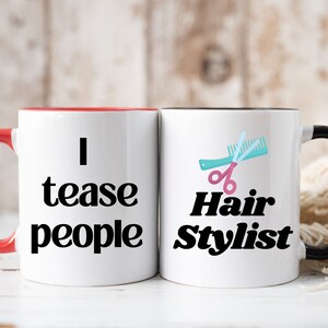 Hair Stylist Mug, Gift for Cosmetologist, Hair Dresser Gift, Beauty School Grad Gift, Funny Coffee Mug For Her, For Him, Cosmetology Mug