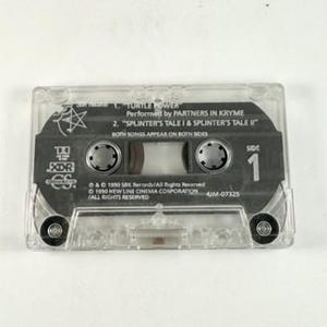 Partners in Kryme Turtle Power Cassette Tape 1990 SBK Records Hip-Hop 4JM-07325