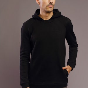 Alpaca hoodie, men image 3