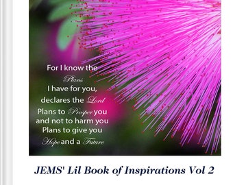 6x6 Book 20 Pages of Beautiful Fine Art Images With Inspirational Bible Verses Vol 2