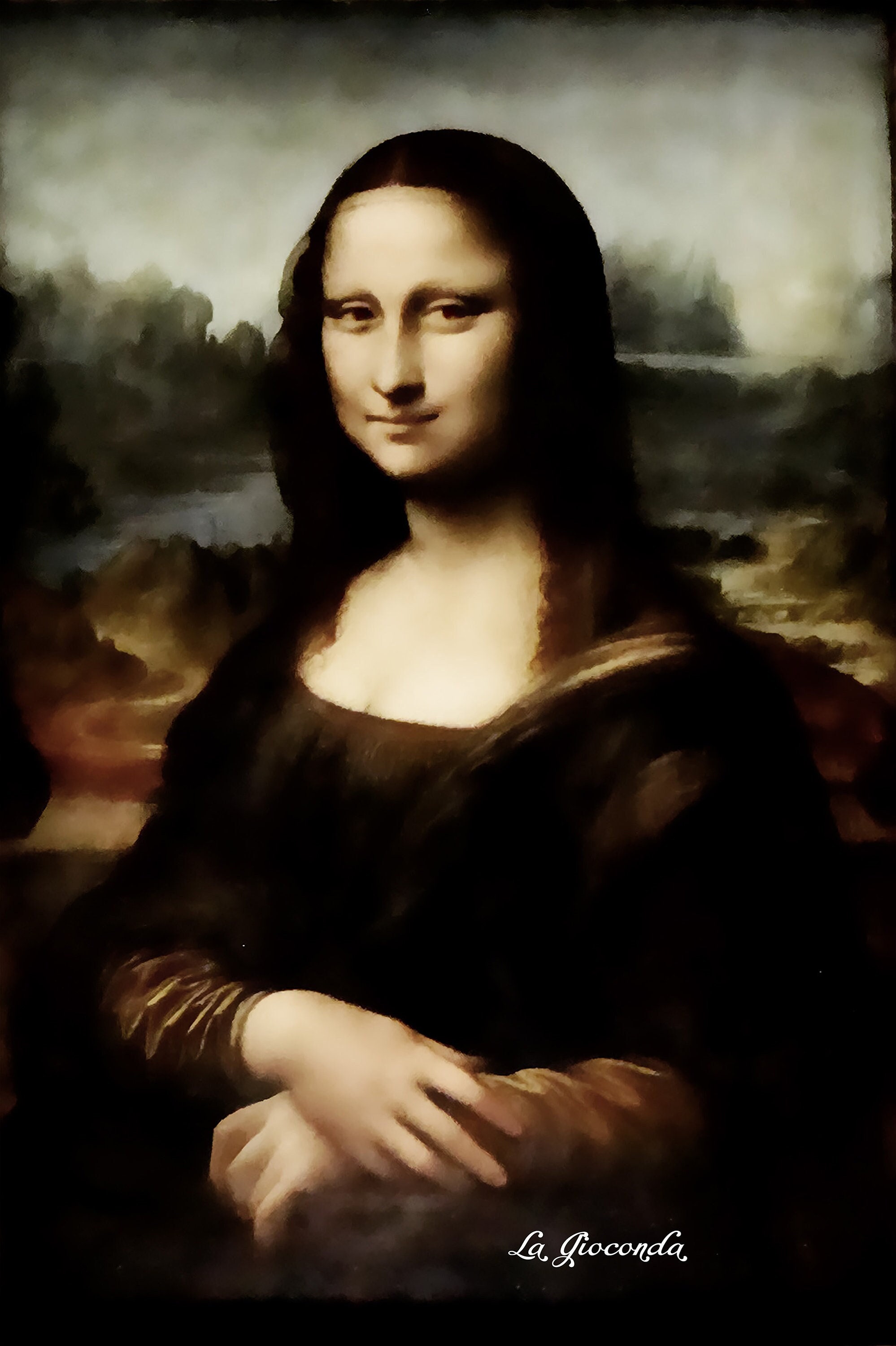 Mona Lisa or La Gioconda, a Painting by Leonardo Da Vinci - Etsy