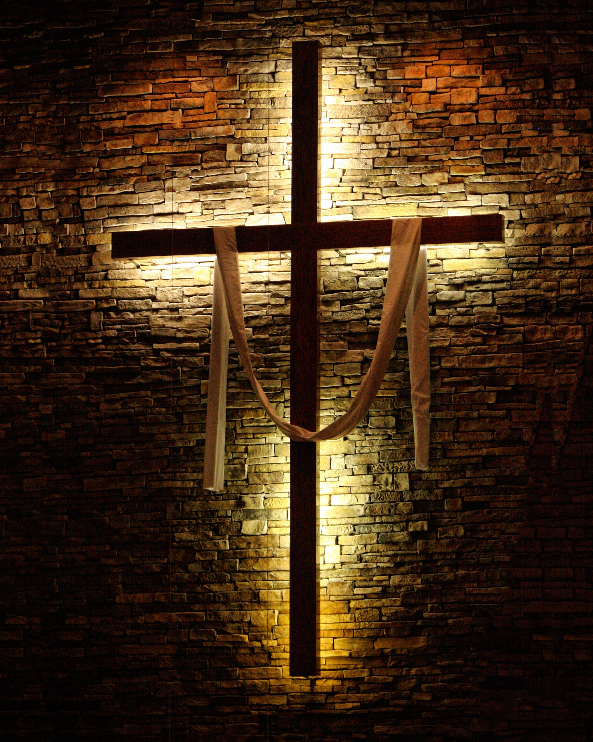 The Cross, Holy Cross, Religious Symbol, Glowing Crucifixion Wall Art, Christian Faith Decor, Easter Celebration Gift Print, Acrylic, Metal