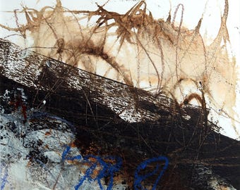 Acrylic Painting,"Autumn Whispering", matted and ready to frame.
