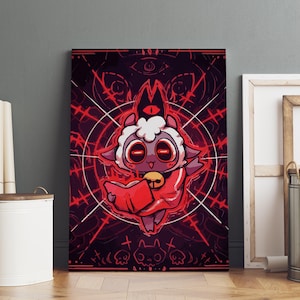 Cultus van het lam-poster | Opgerolde canvasafdruk | Cadeau voor gameruimte