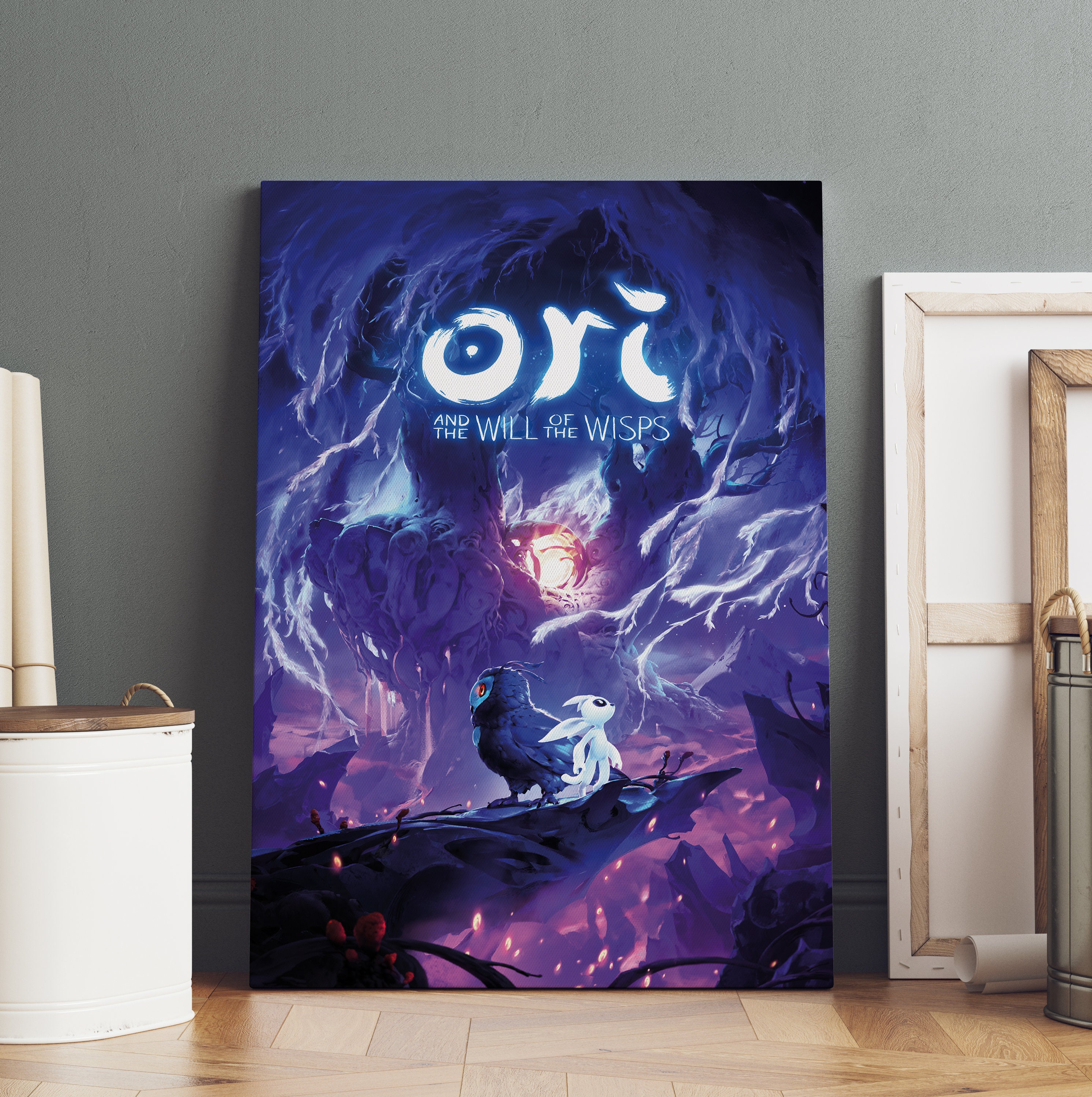 Ori and the Blind Forest Poster | Rolled Canvas Print | Gaming