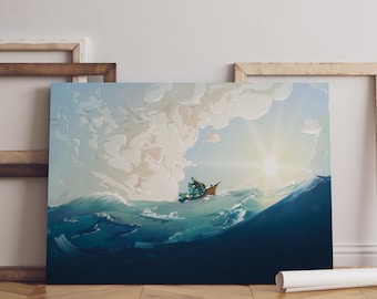 Spiritfarer Poster | Rolled Canvas Print | Gaming Room Gift #1