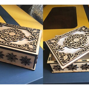 Laser Cut Intricate Jewelry Box 4mm Instant Download Vector Files Cdr Dxf Svg Ai Eps Pdf