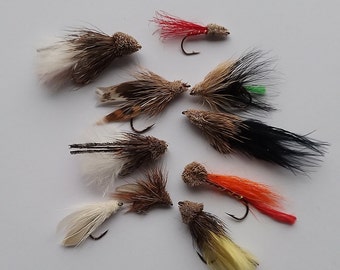 Muddler Fly Selection. 10 Top Quality Muddler Flies