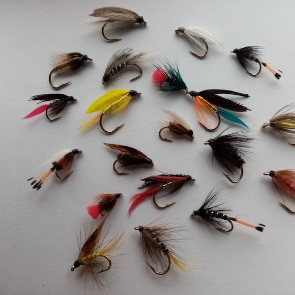 Trout Wet Fly Selection - 20 Top Quality Trout Flies
