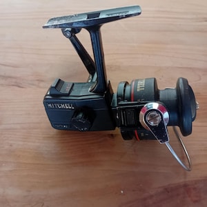 Vintage Mitchell 4430Z Spinning Reel in excellent working condition.