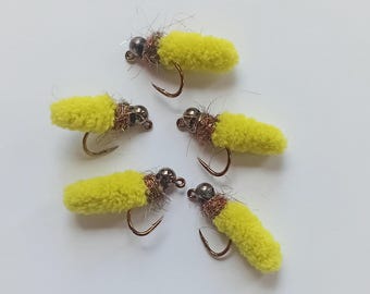 Wischmoppfliege. 5er-Pack. Größe 10