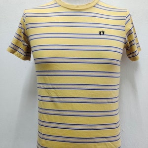 Vtg Hang Ten T-shirt Sweatshirt Stripe Crew neck Hawaii Surfer 80s 90s 02