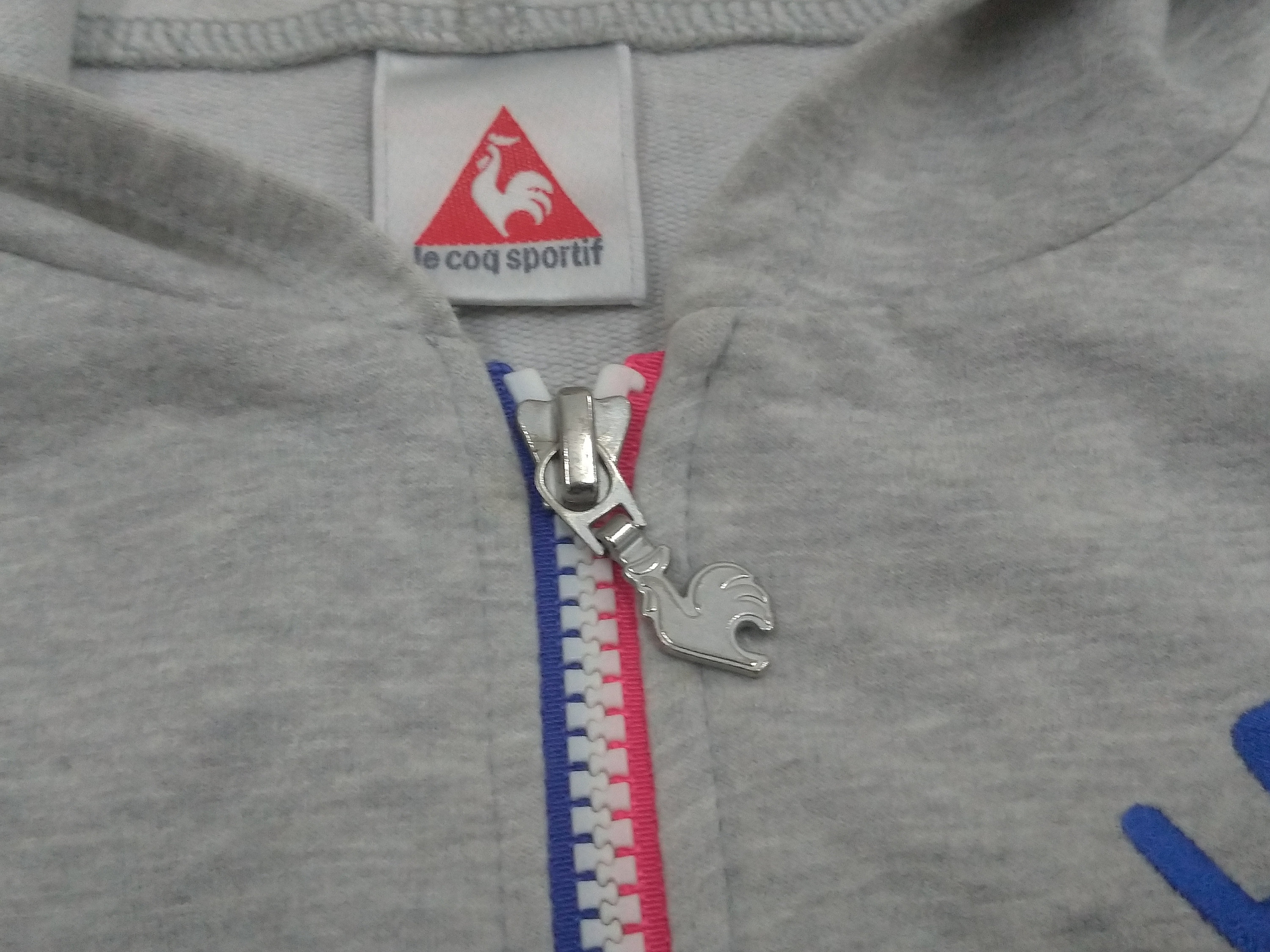 Le Coq Sportif Hoodie France Jacket Tricolor Stripe Sport
