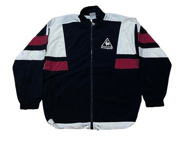 Vintage Le Coq Sportif Track Jacket Windbreaker Hoodie Vintage Le Coq Sportif Track Jacket Windbreaker Hoodie