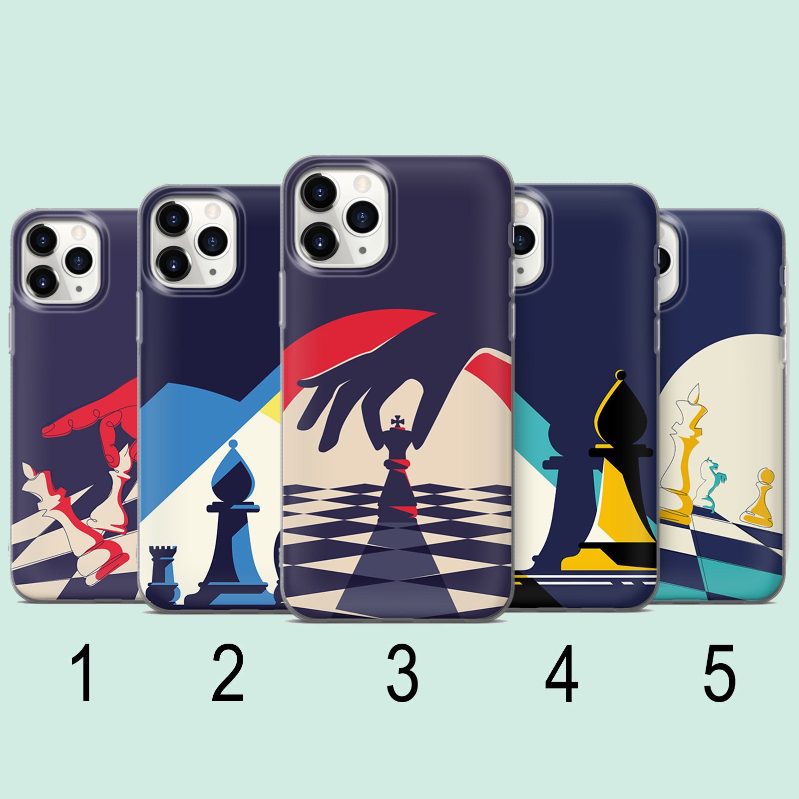  iPhone 12 mini I'm thinking, Chess Pieces, Chess Player, Chess  Lover Art Case : Cell Phones & Accessories