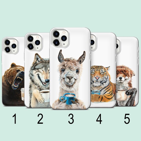 Süße & lustige Handyhüllen Lustige Lamas Tiger Handyhülle Etsy