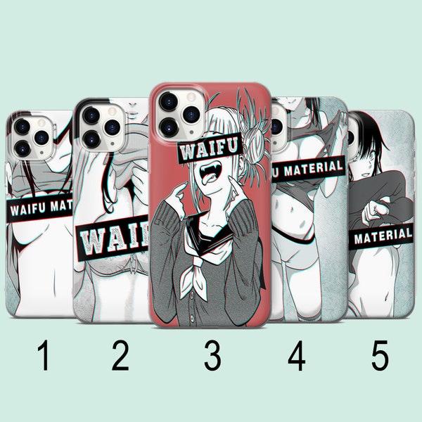 Waifu Anime Mädchen Handyhülle, Niedliche Mädchen Hülle, Kawaii Anime Mädchen, Kompatibel Hüllen für iPhone, Samsung, xiaomi Und Mehr, L356