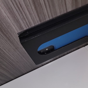 Under the Desk Phone Mount Hidden Phone Holster