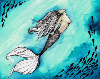 Wave Rider Art Print