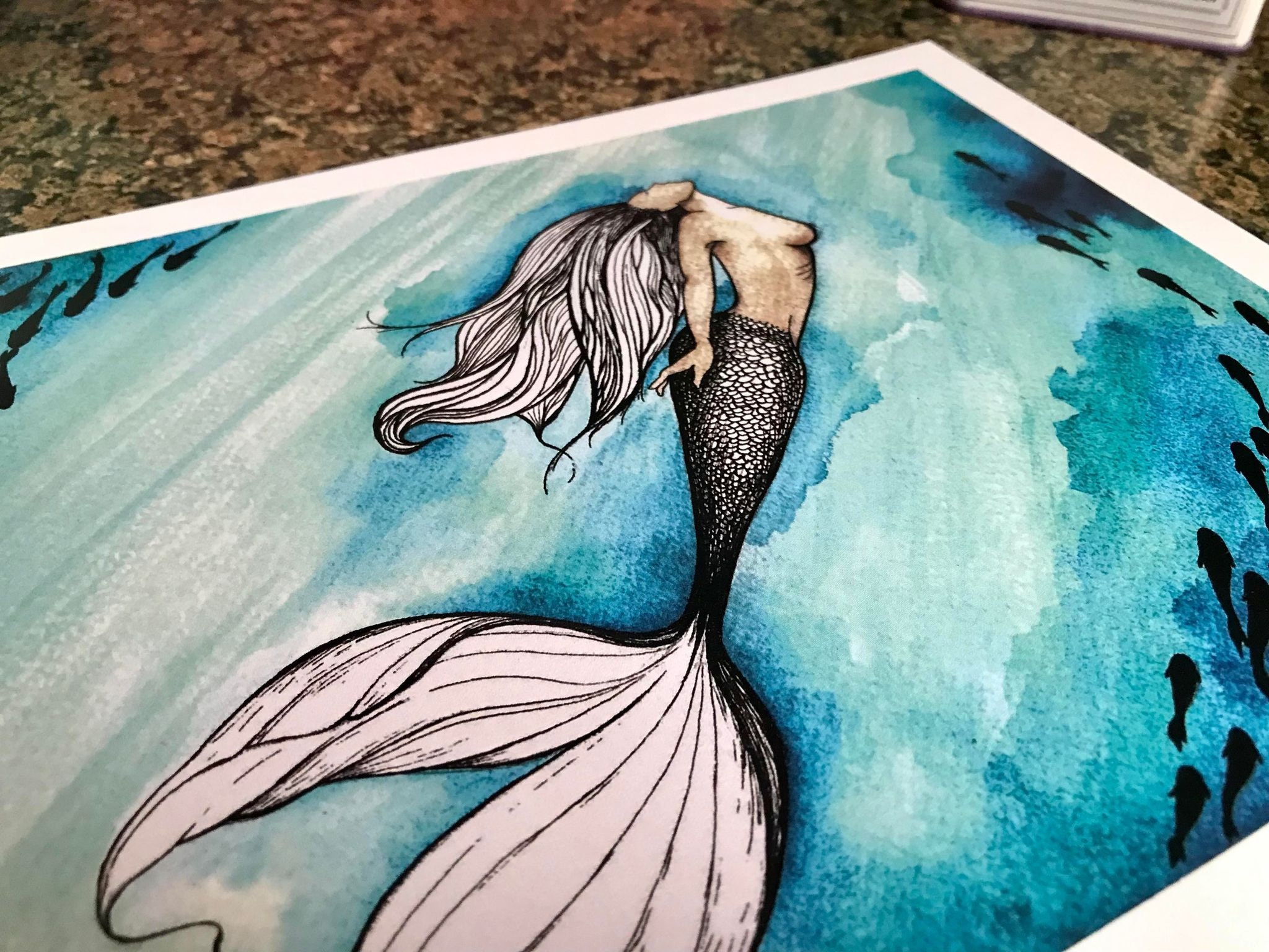 Wave Rider Michelle Faure Wave Rider Art Print - Etsy