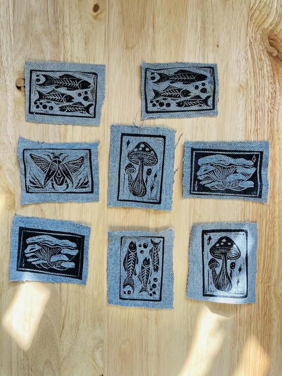 Upcycled Denim Patches