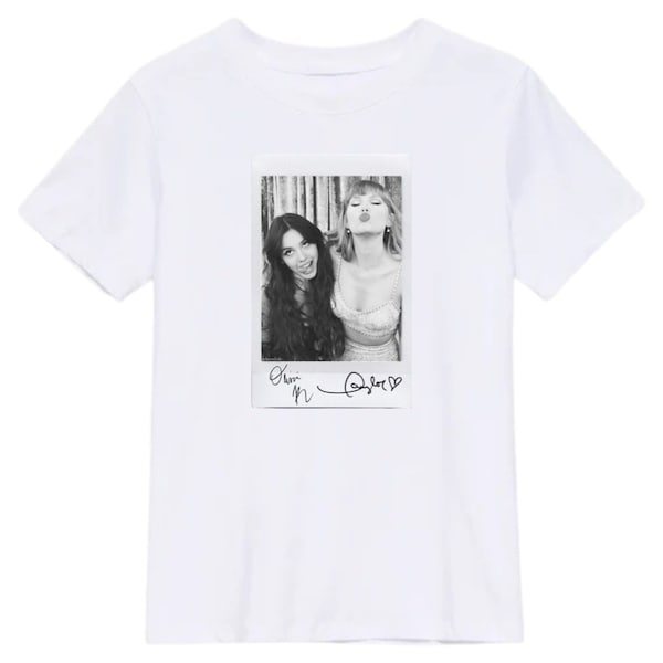 olivia rodrigo|Taylor poloroid tshirt