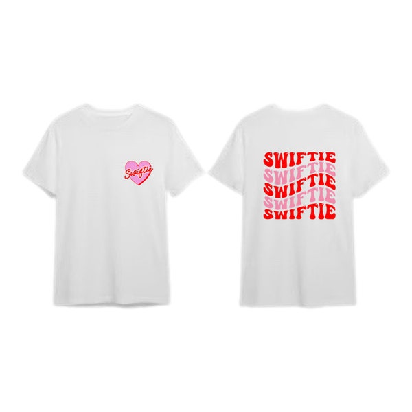 Pink and red swift tshirt