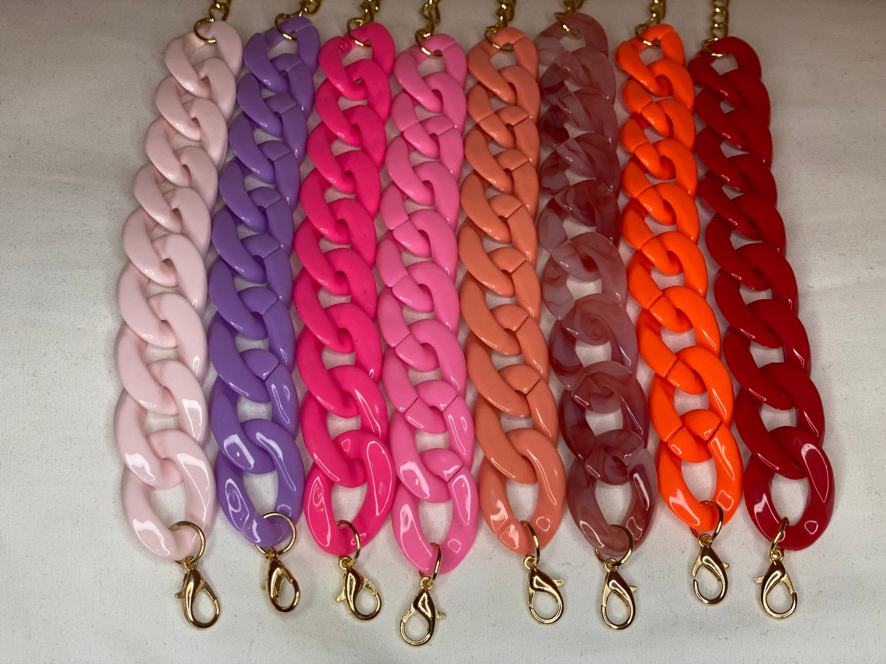 Bracelet Grosse Maille Plastiquenull