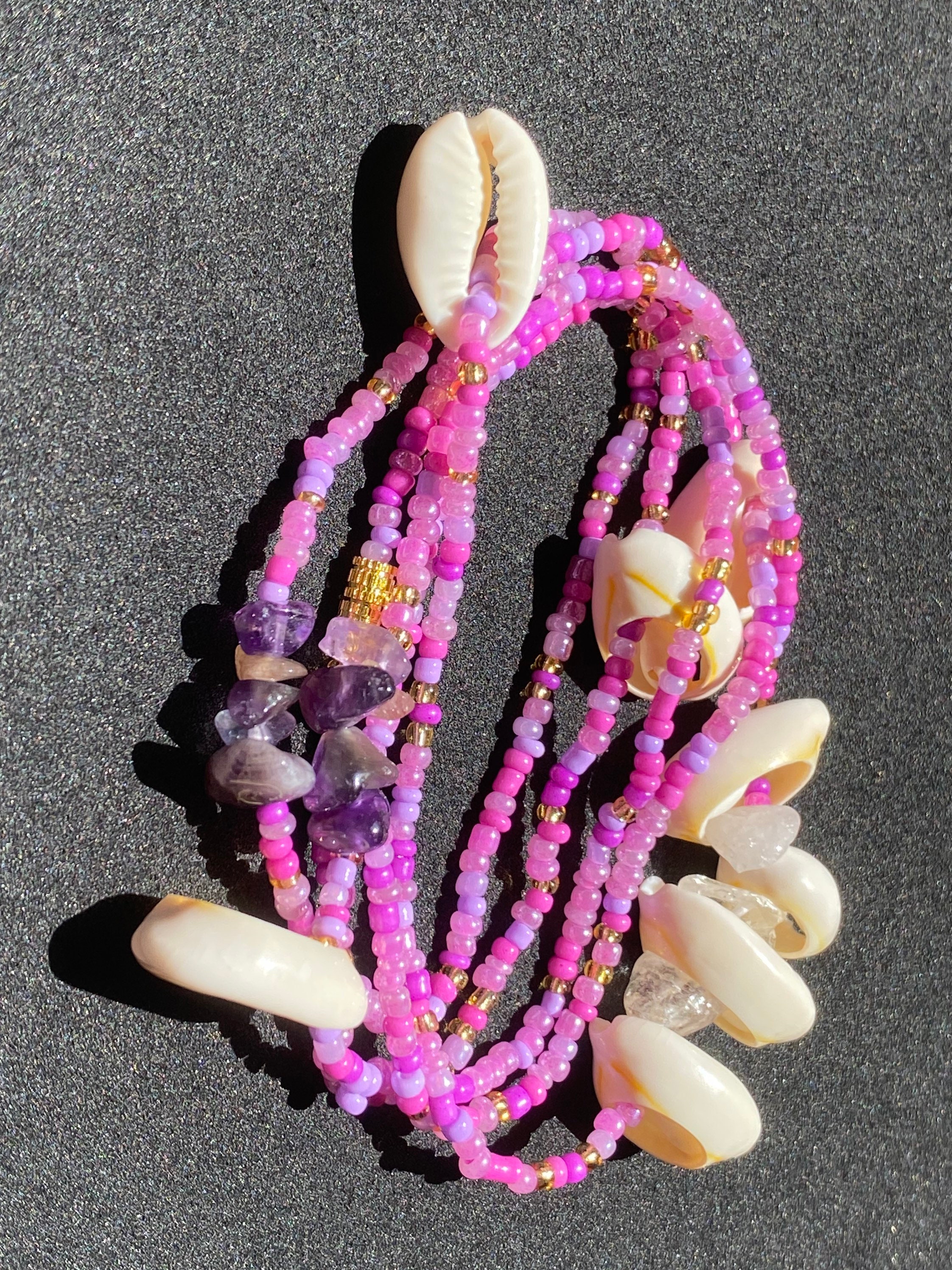 Purple Waist Beads -  Canada