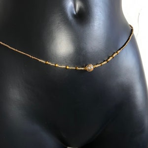 Baya - bine bine - African waist chain - pearl tracking weight loss - belly jewelry - Belly chain - the art of seduction