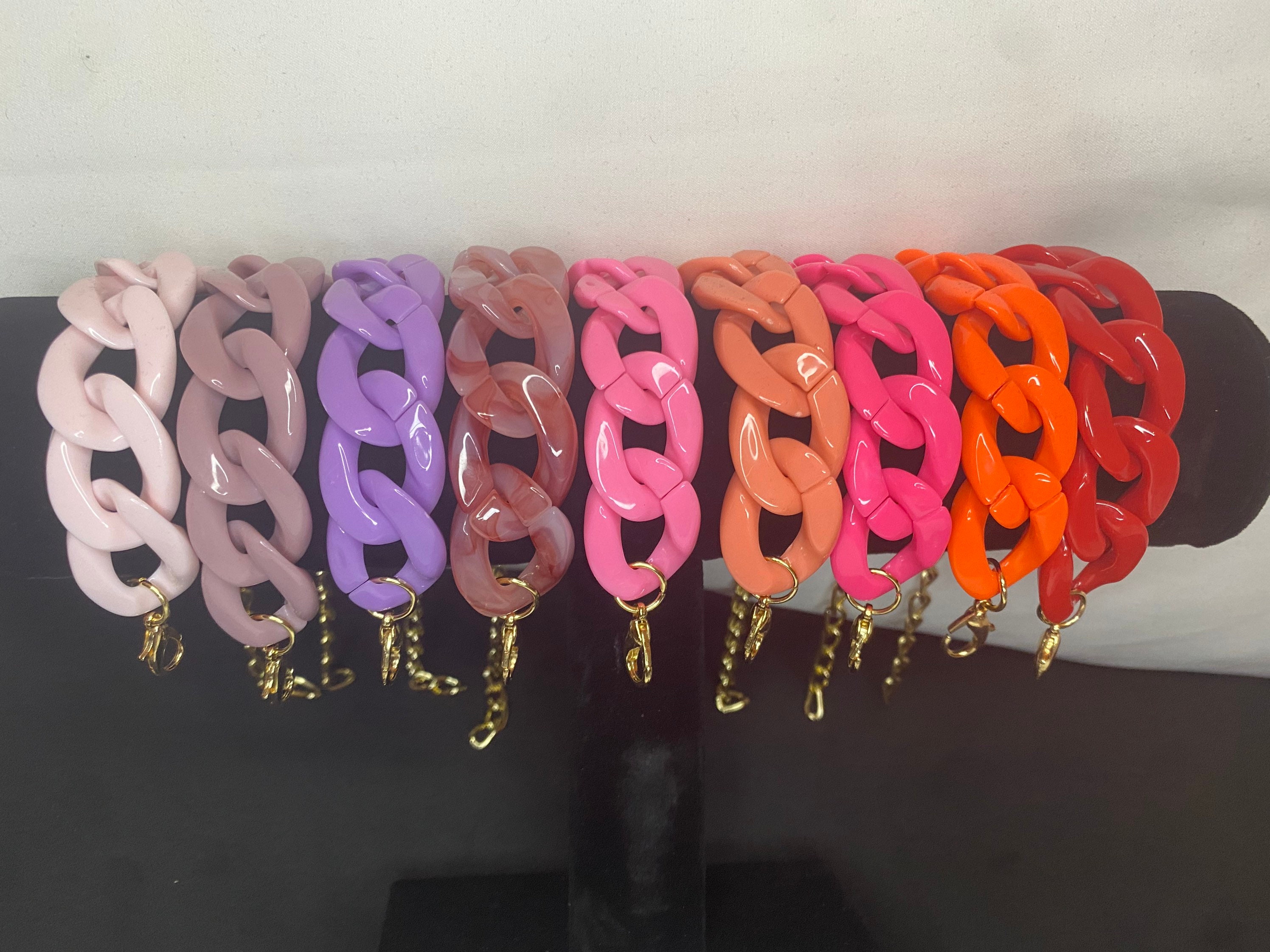 Bracelet Grosse Maille Plastiquenull