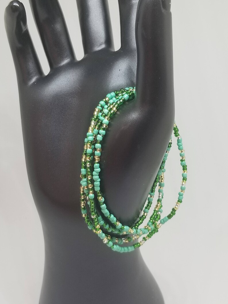 Perles De Taille Bayas Bine Bine – Bijoux Corps Multicolores – Verre – Neuf