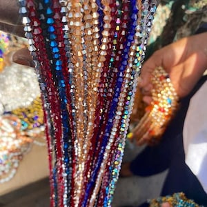 Baya Bine bine sexy african crystal bead waist chain the art of seduction