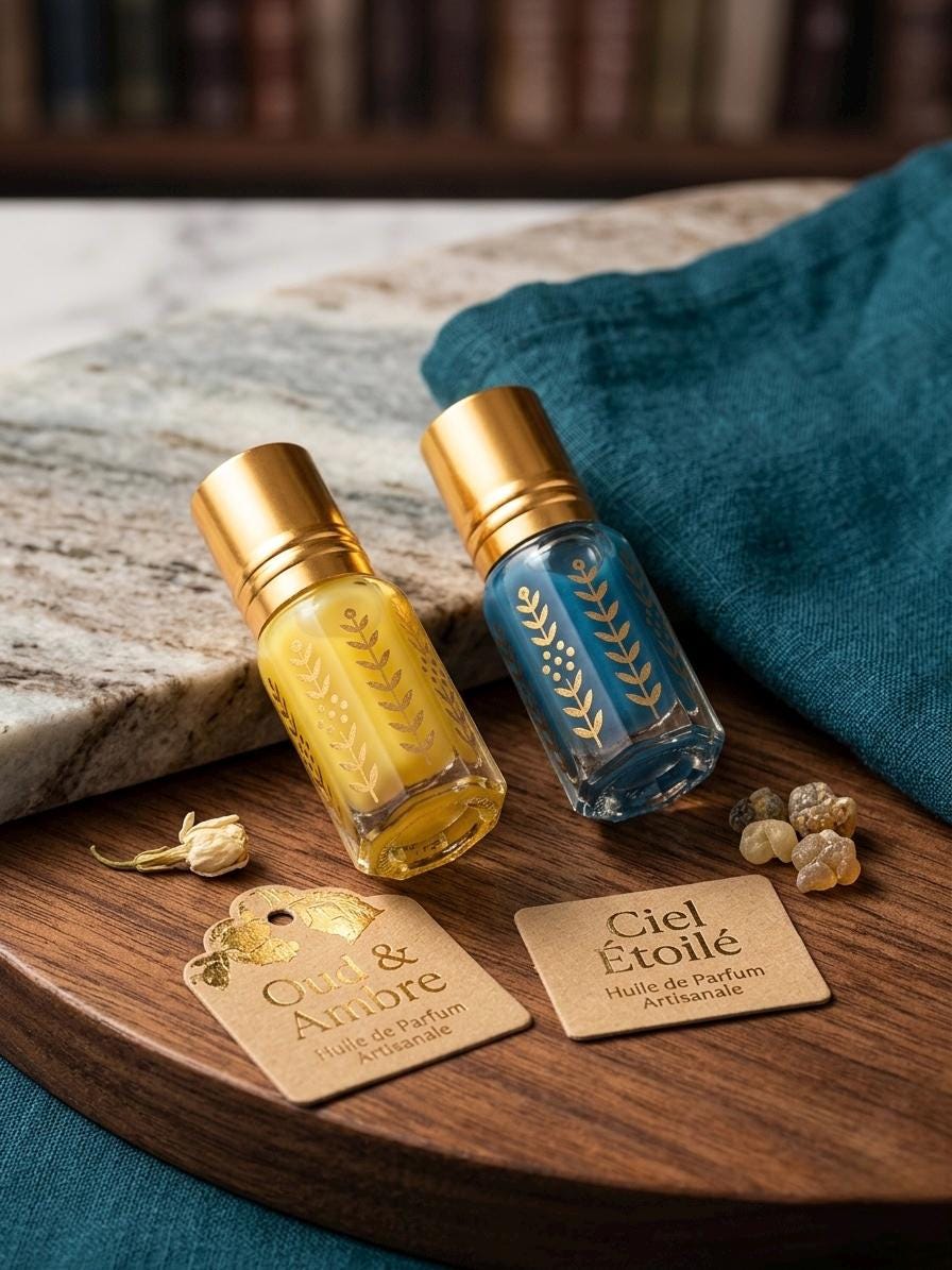 Al Tahara Musk From the Emirates, Pure White Musk Oil, High