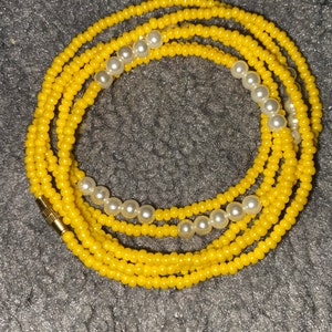Baya - bine bine - African waist chain - pearl tracking weight loss - belly jewelry - Belly chain - the art of seduction