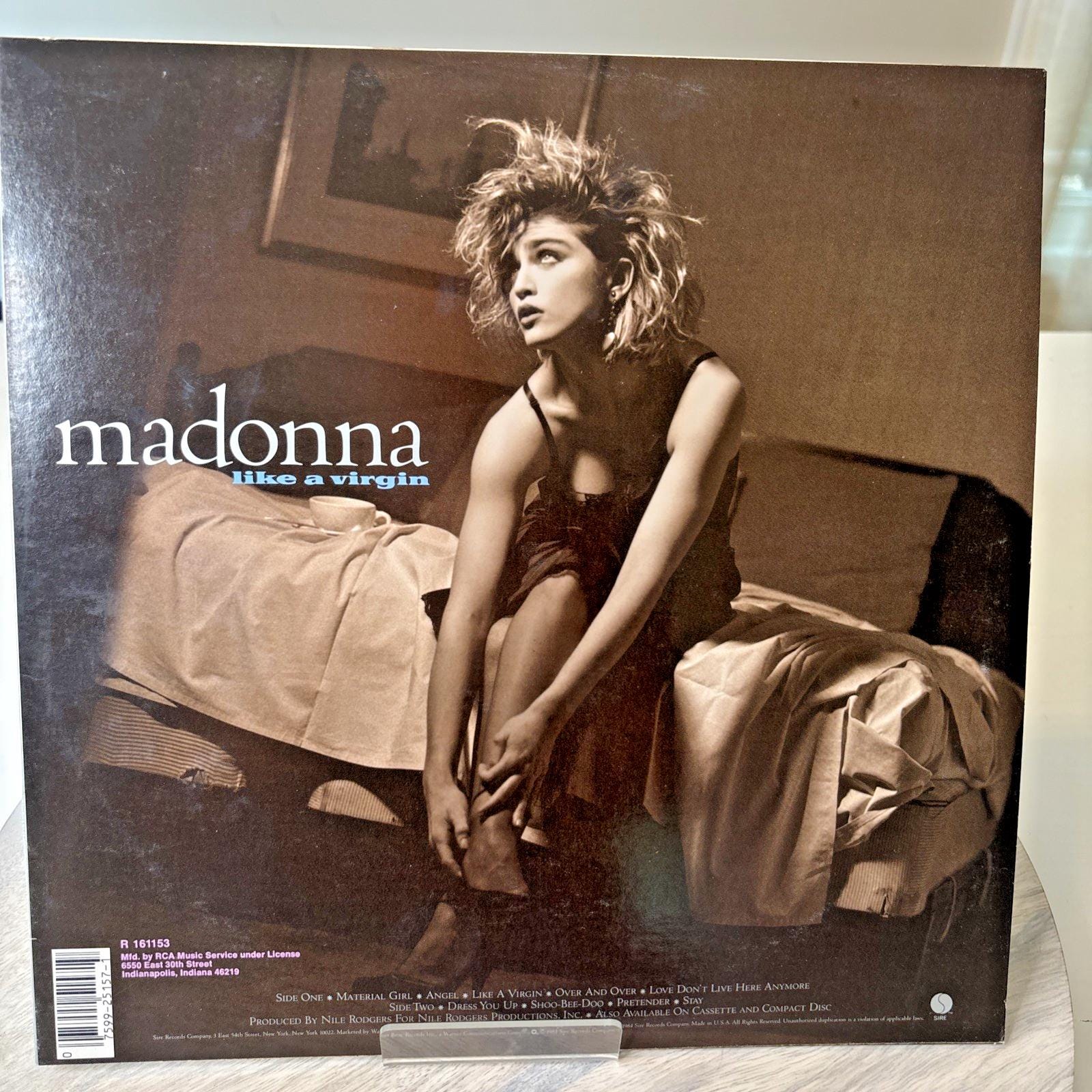 MADONNA likea virgin LPレコード歌詞カードライナーノーツ付 MADONNA