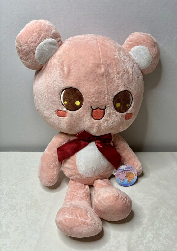 New With Tag! Soft Kawaii Japanese Bear Pink Exclusive Jumbo 24