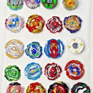 Lote de peonzas Beyblade Burst – Hasbro Takara Mix Achilles Spryzen Valkyrie Luin imagen 7